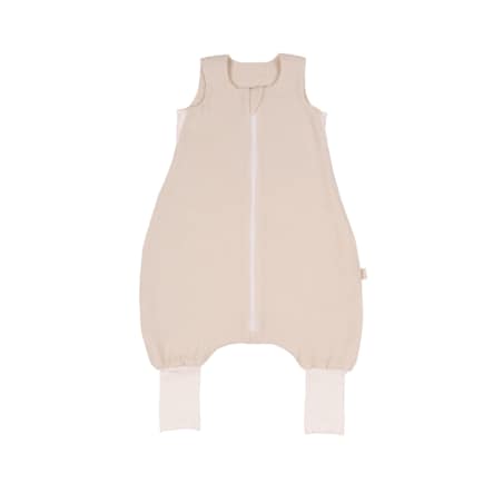 Śpiworek do spania z nogawkami muślinowy natural