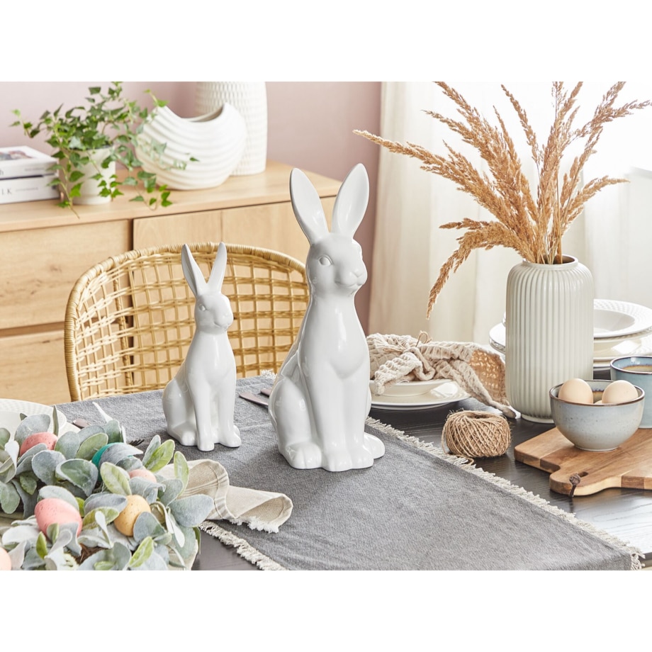 Figurka królik biała RUCA
