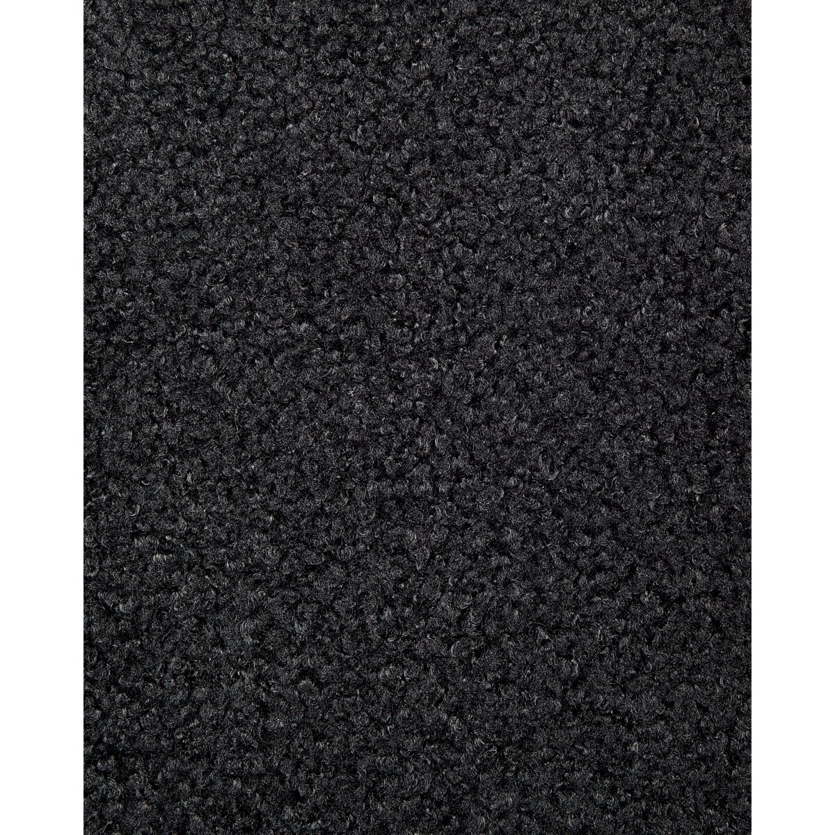 Zestaw 2 krzeseł barowych EMERY Boucle Czarny