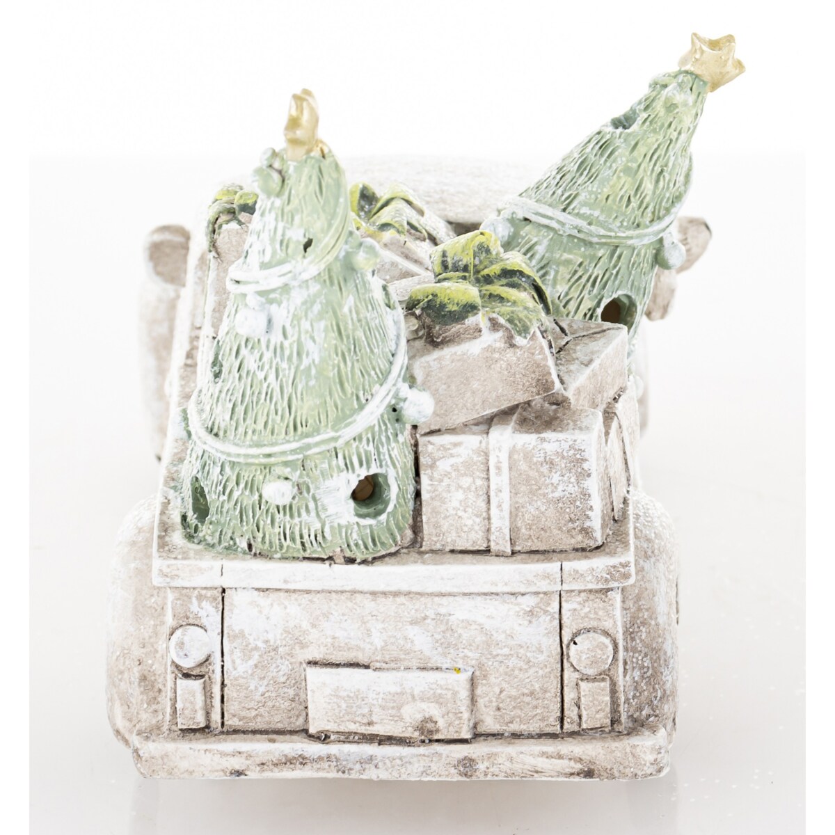 Dekoracja - samochód LED 10,5x15x8 cm CAMION-3 miś kierowcą