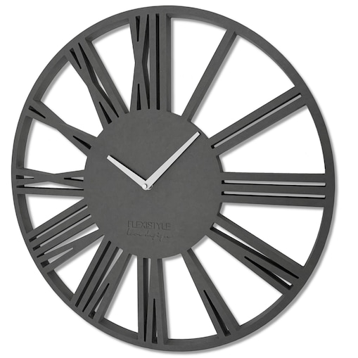 Duży zegar ścienny do salonu Loft 50cm
