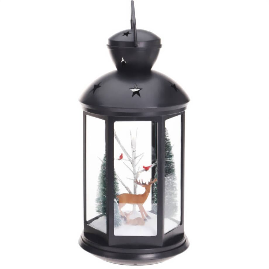 Lampion ze scenką śwąteczną, 43 cm