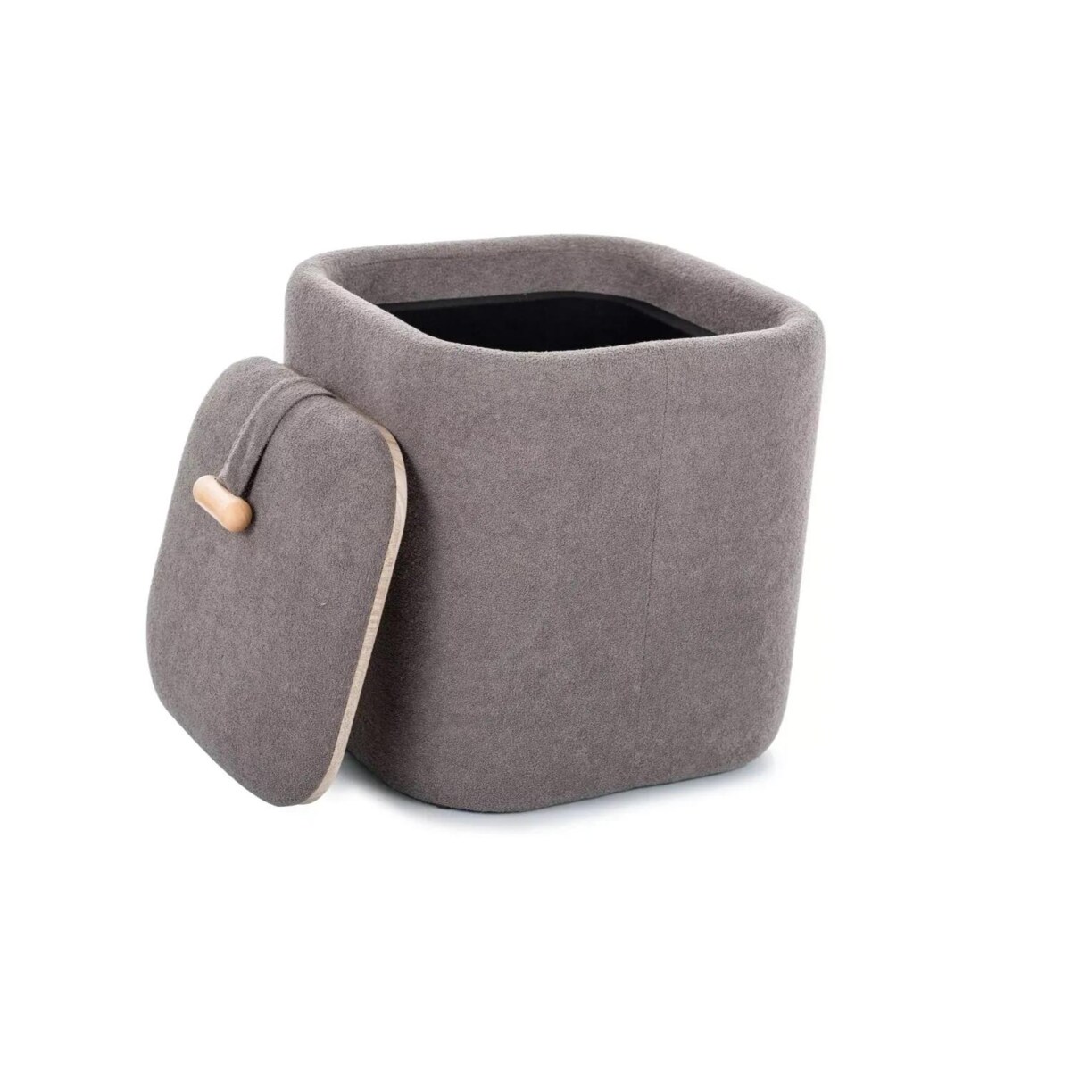 Pufa NAP ze schowkiem szara