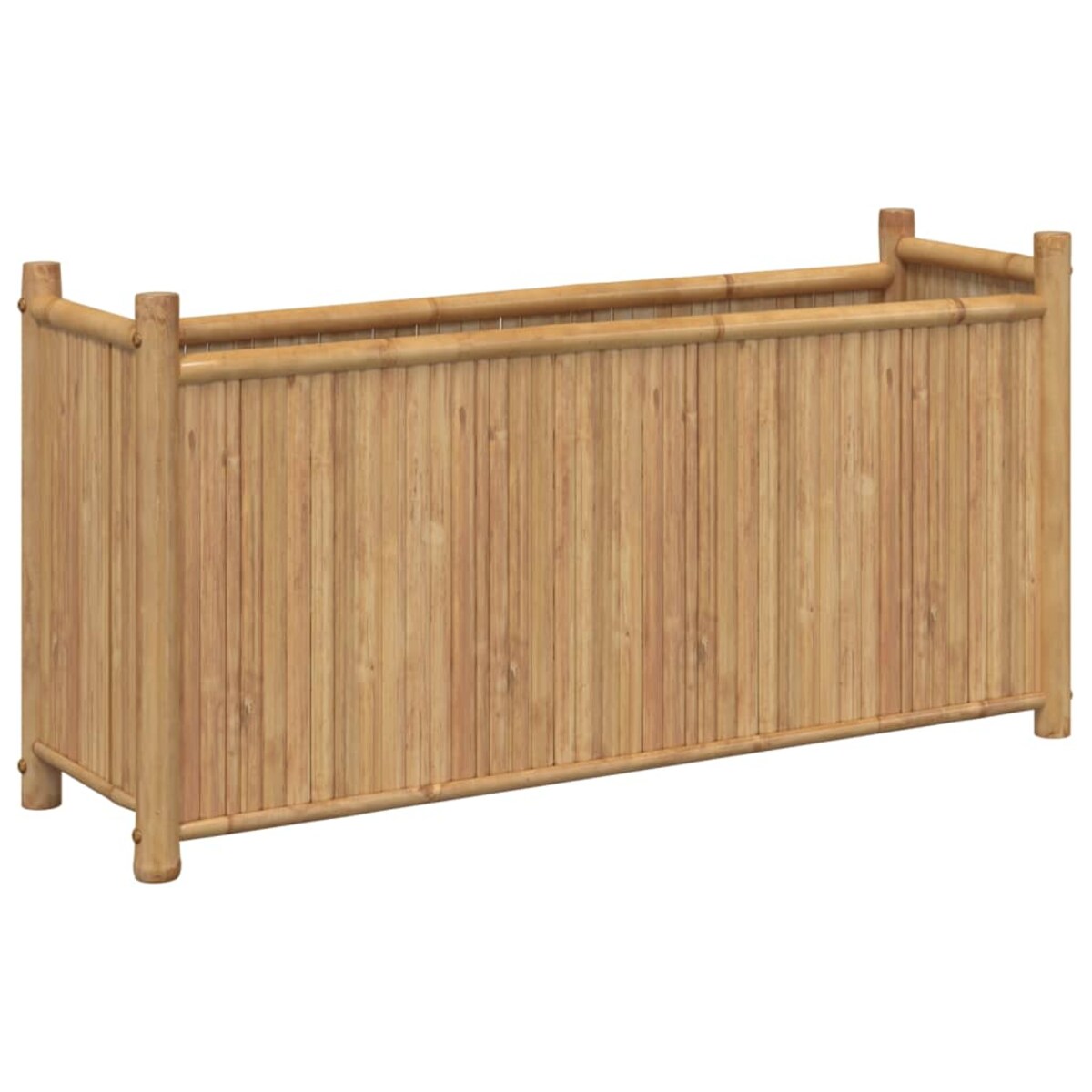 vidaXL Donica, 100x30x50 cm, bambusowa