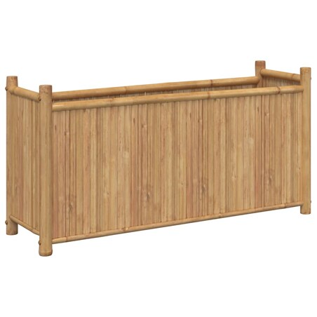 vidaXL Donica, 100x30x50 cm, bambusowa