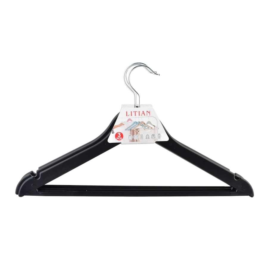 SIRA Komplet 3 wieszaków 44x23cm