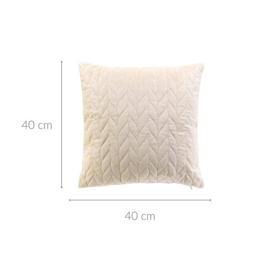 Welurowa poduszka dekoracyjna, 40 x 40 cm