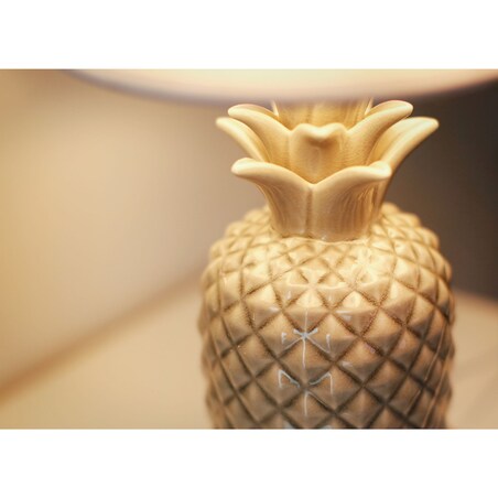 KONSIMO AREDI Lampa stołowa kolor biały