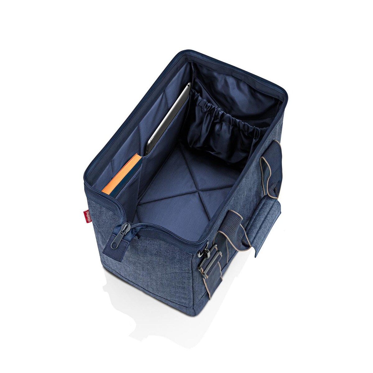 Torba ALLROUNDER M, herringbone dark blue