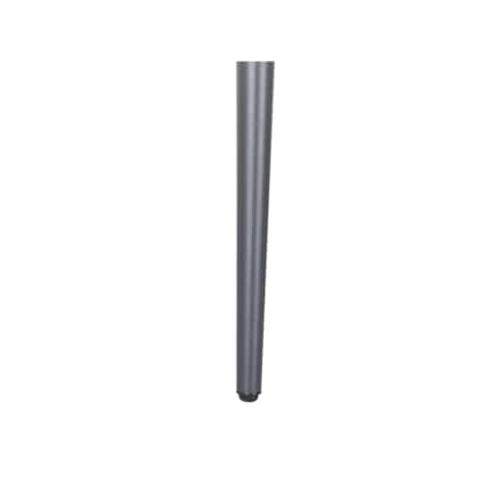Stół ogrodowy LIPARI 140 cm 80 cm Szkło Szary