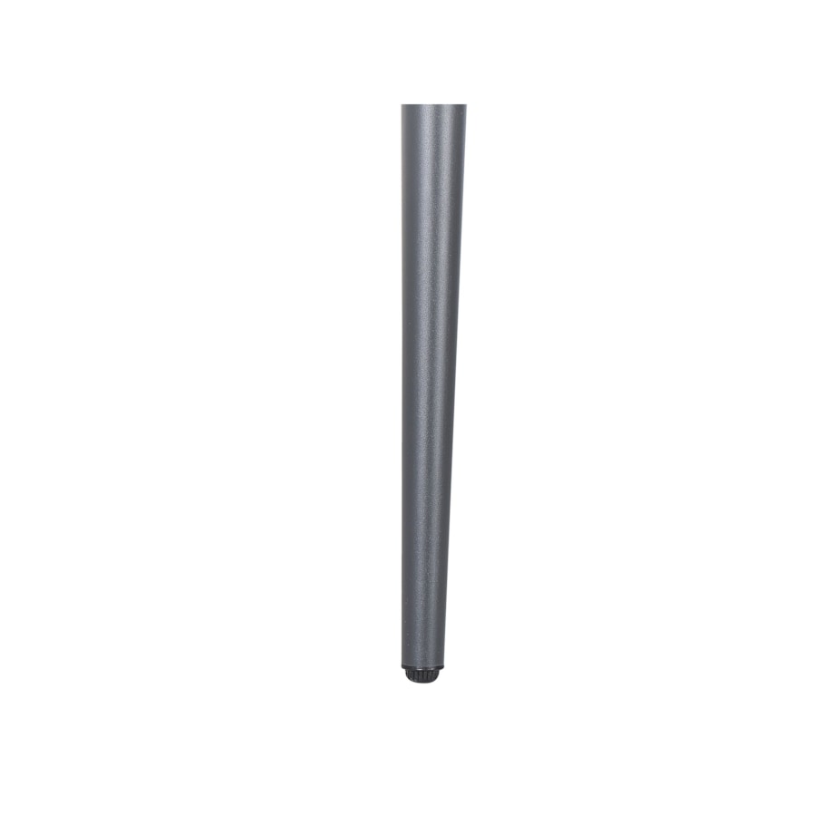 Stół ogrodowy LIPARI 140 cm 80 cm Szkło Szary
