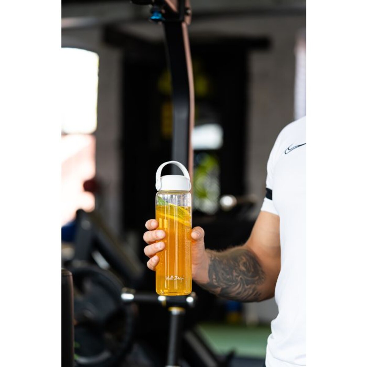 Szklana butelka na wodę Fuori 540 ml biała 30220