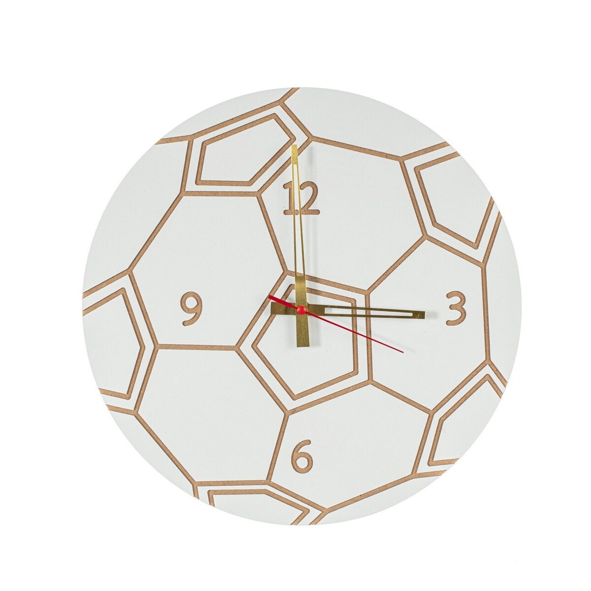 Zegar Soccer, 35 x 5 x 35 cm