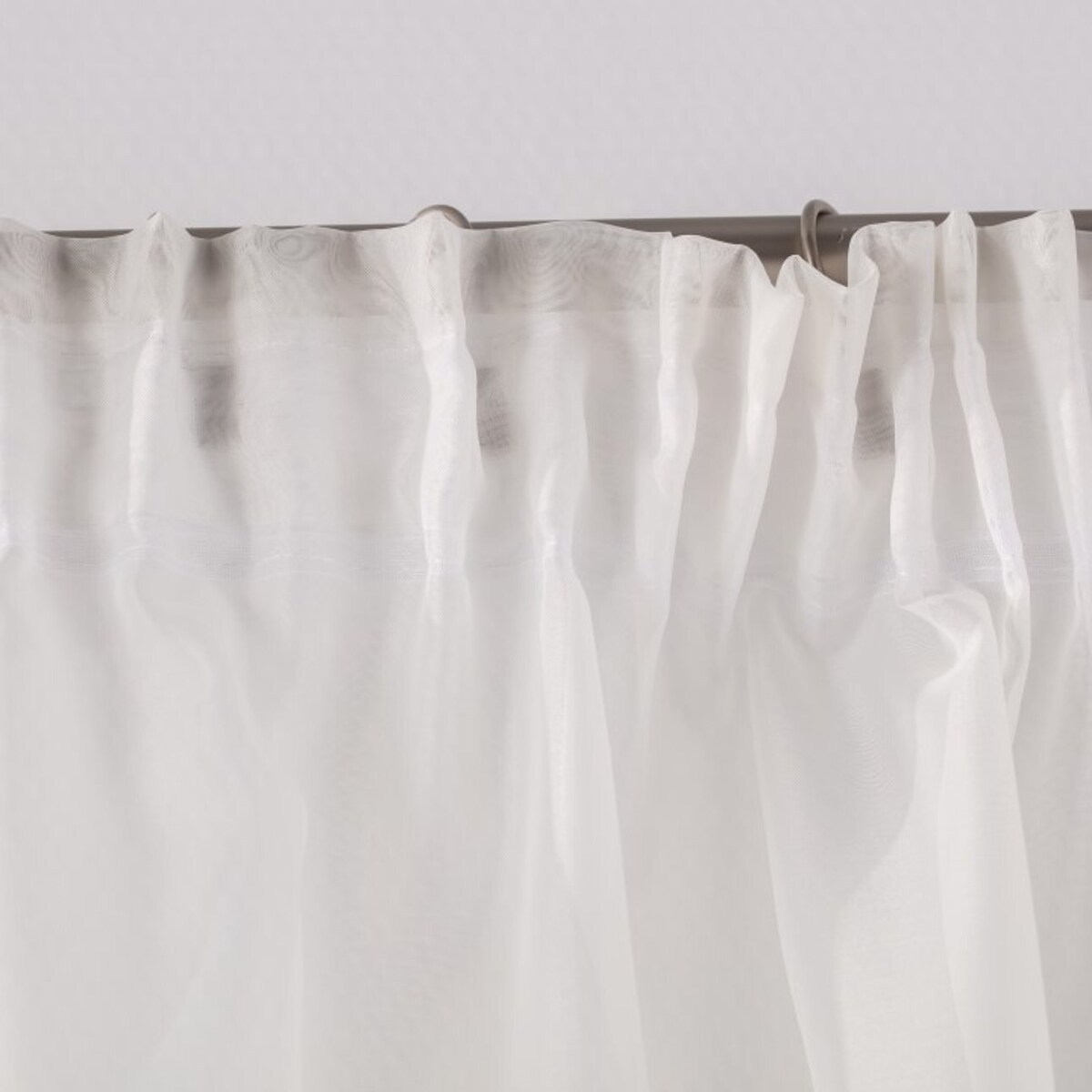 Lambrekin łuk Lily z koronką 350x80 ecru