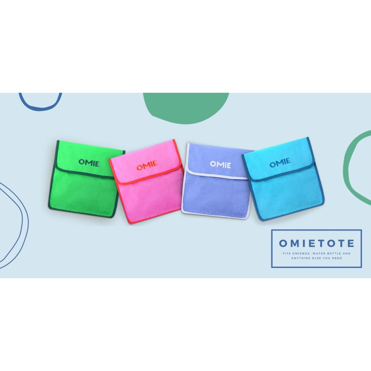 OMIE OMIETOTE torba lunchowa dla dzieci, Purple