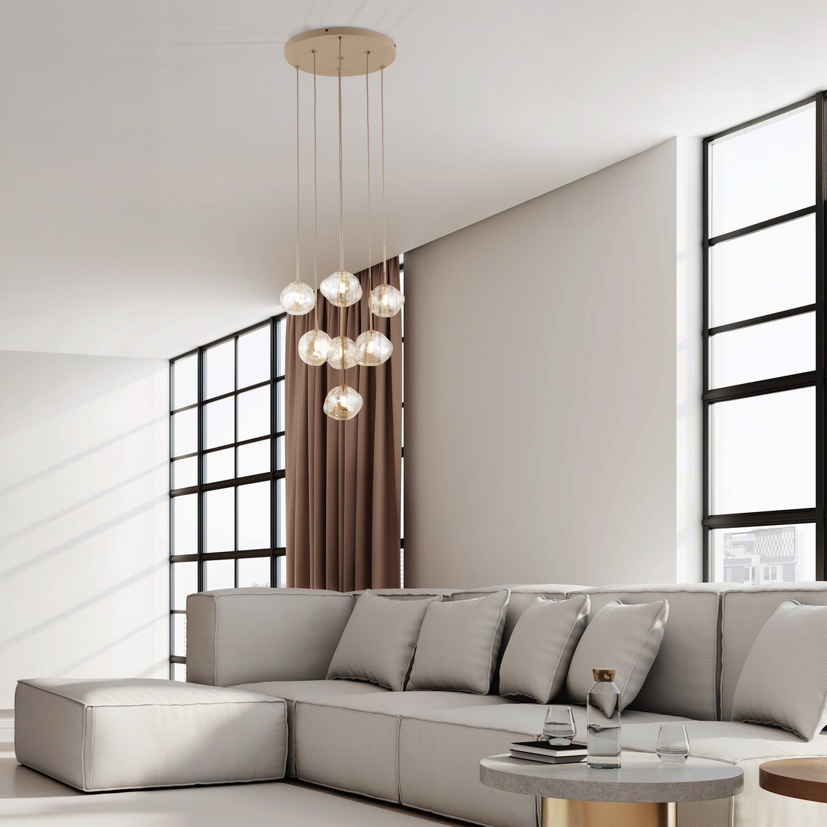 Lampa wisząca TK Lighting LAVA SABIA 11329 – nowoczesna lampa sufitowa
