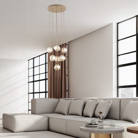 Lampa wisząca TK Lighting LAVA SABIA 11329 – nowoczesna lampa sufitowa