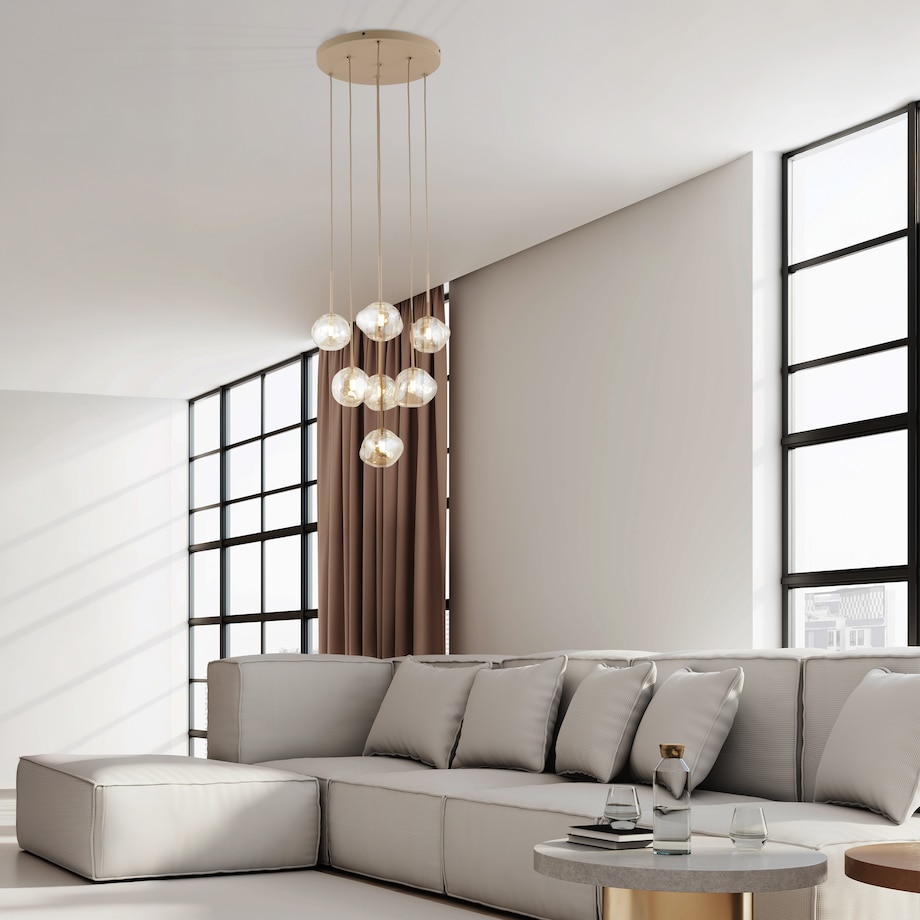 Lampa wisząca TK Lighting LAVA SABIA 11329 – nowoczesna lampa sufitowa