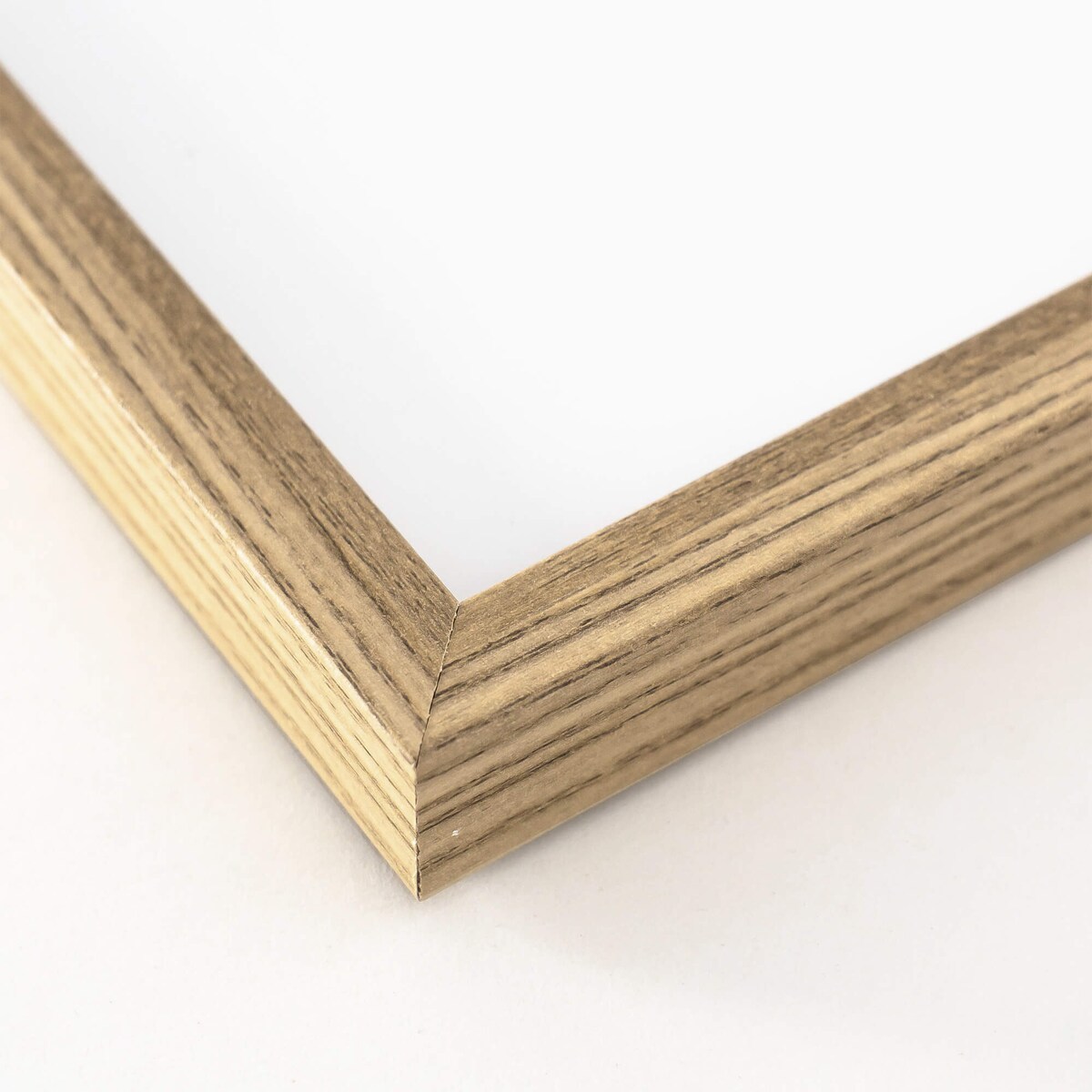 Ramka na zdjęcia 50x70 cm brązowa wisząca poziom pion rama MDF z plexi klasyczna ramka