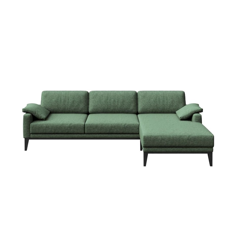 Sofa narożna Musso Ciemnozielona