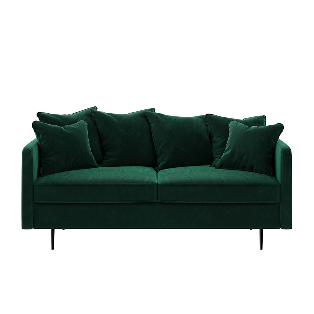Esme Sofa 2-osobowa - ciemnozielona