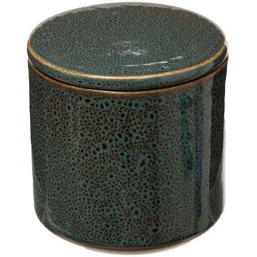 Pojemnik na waciki GREEN HARMONY, Ø 10 cm, ceramika