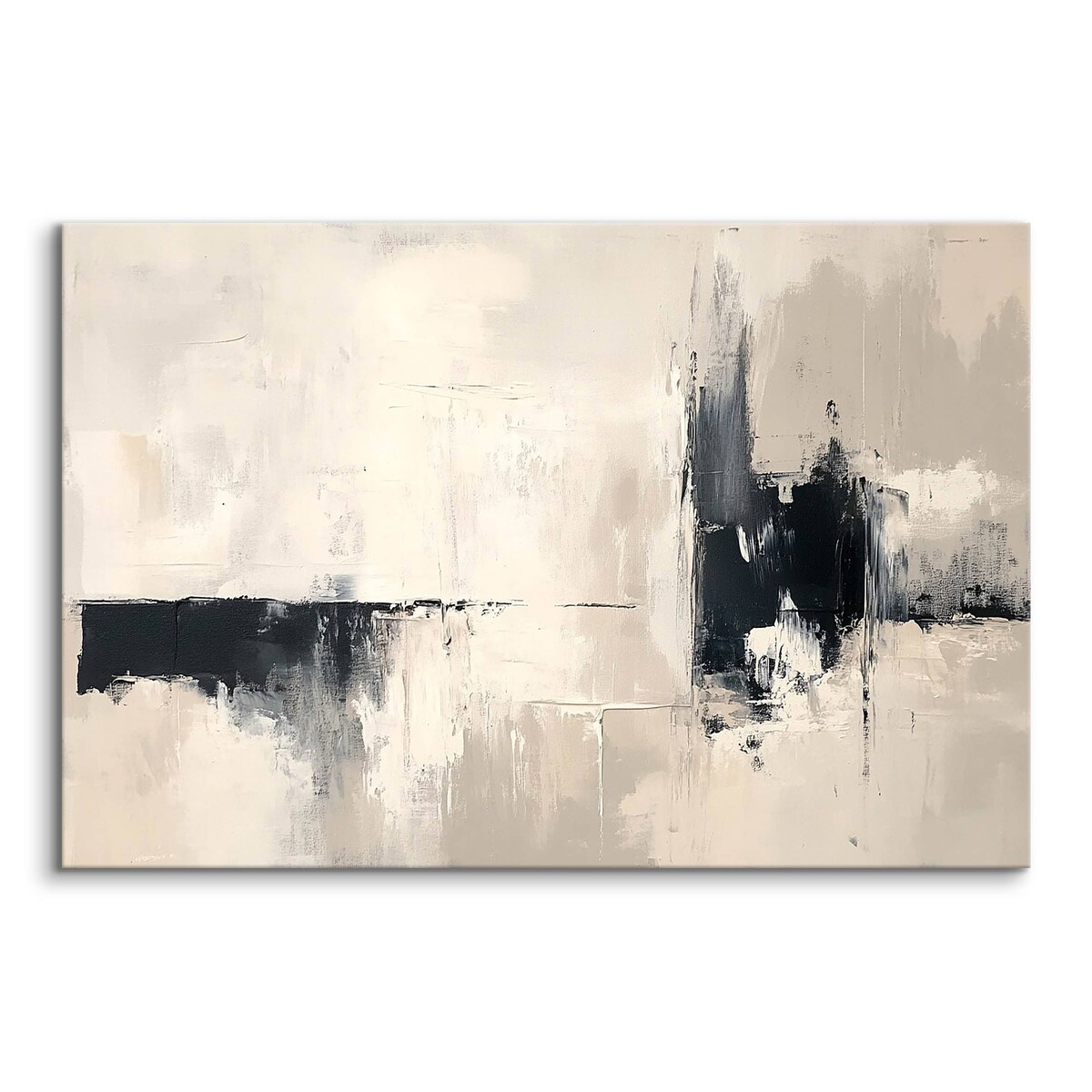 Obraz Canvas Do Salonu Sypialni Beżowa Abstrakcja Styl Boho 40x30cm