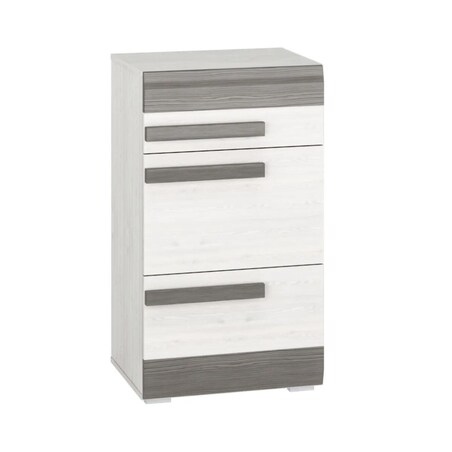 Szafka na buty BIANKA 1S2D sosna śnieżna/szara