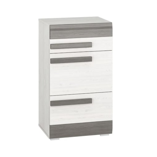 Szafka na buty BIANKA 1S2D sosna śnieżna/szara