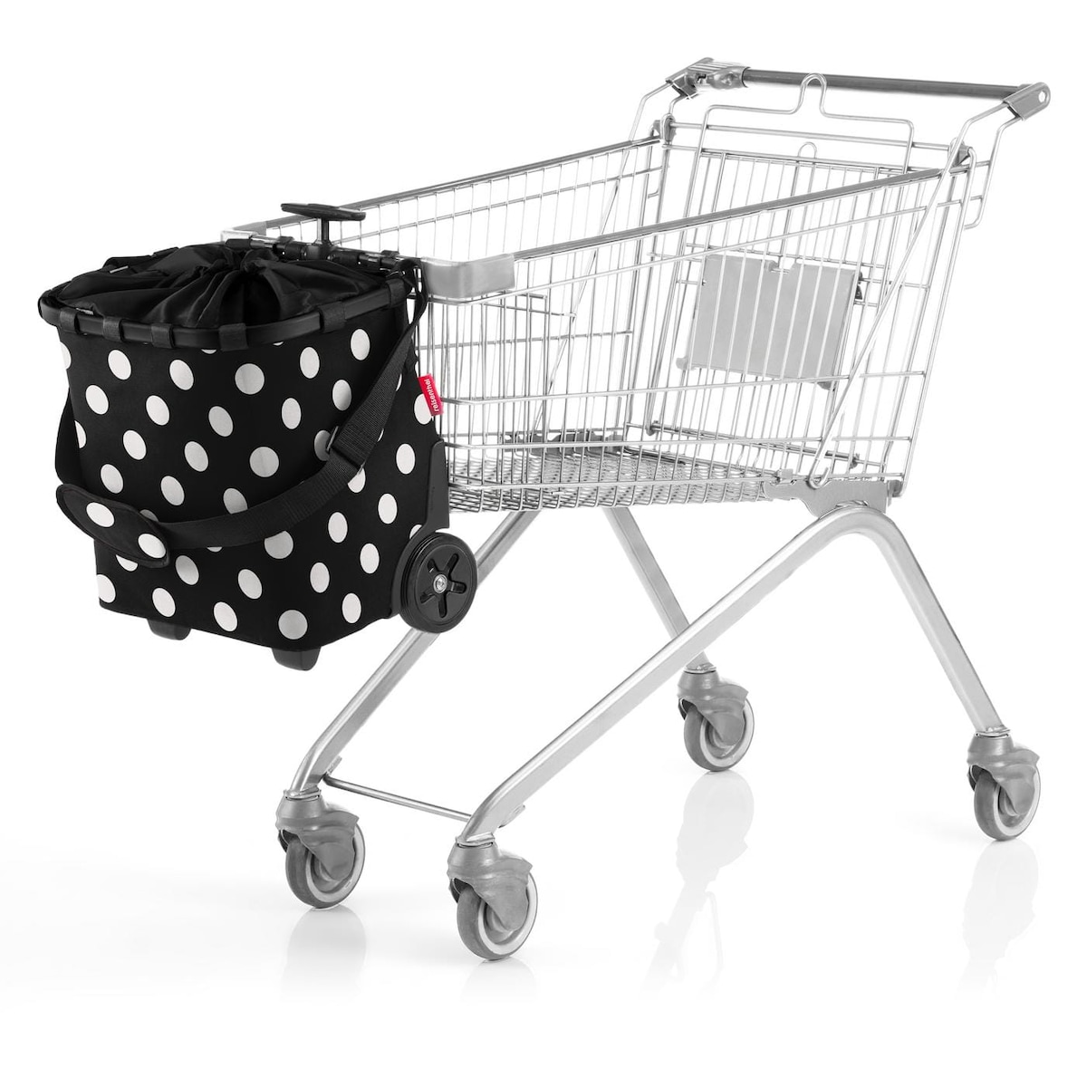 Wózek na zakupy CARRYCRUISER FRAME, dots white