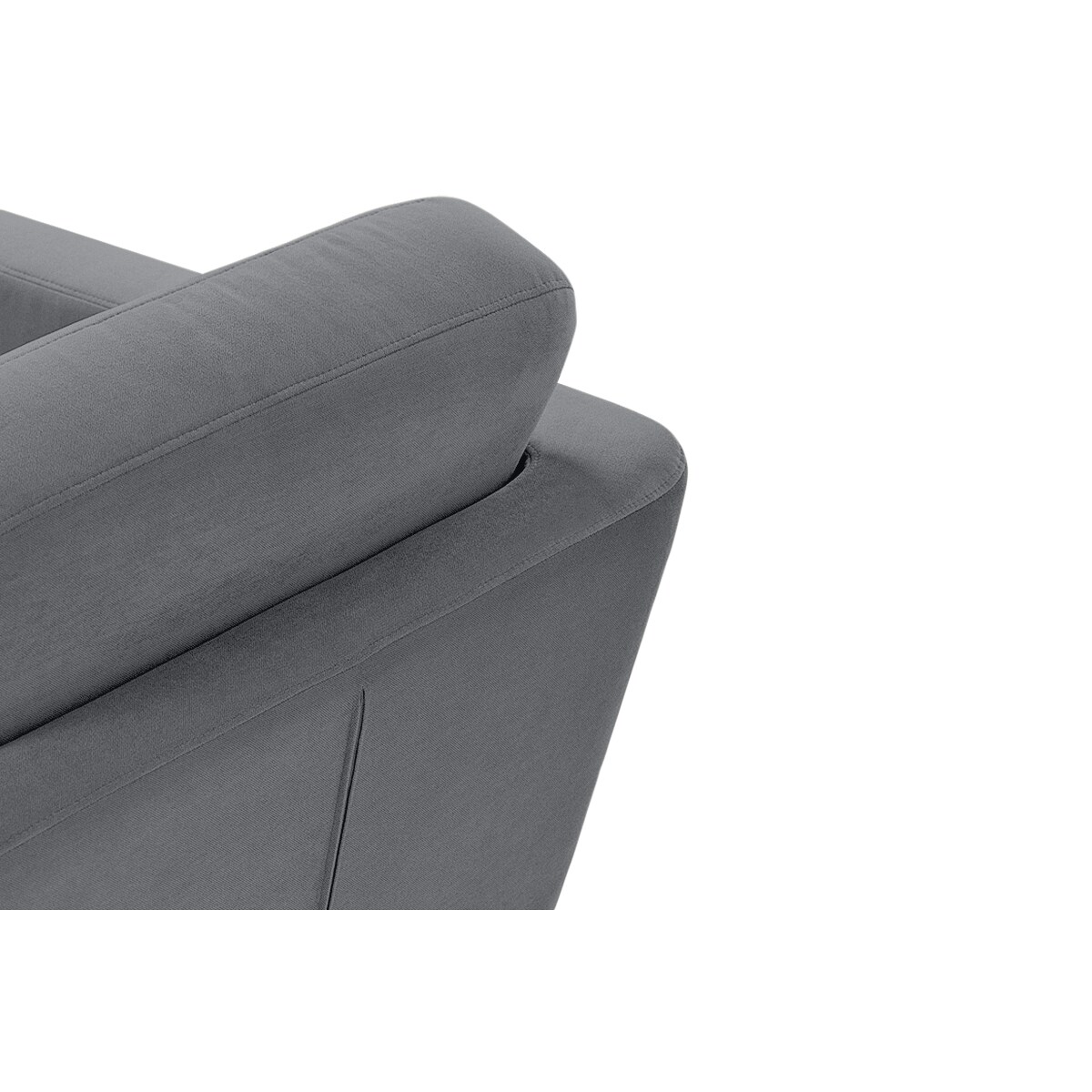 KONSIMO TAGIO Szara skandynawska sofa 3-osobowa