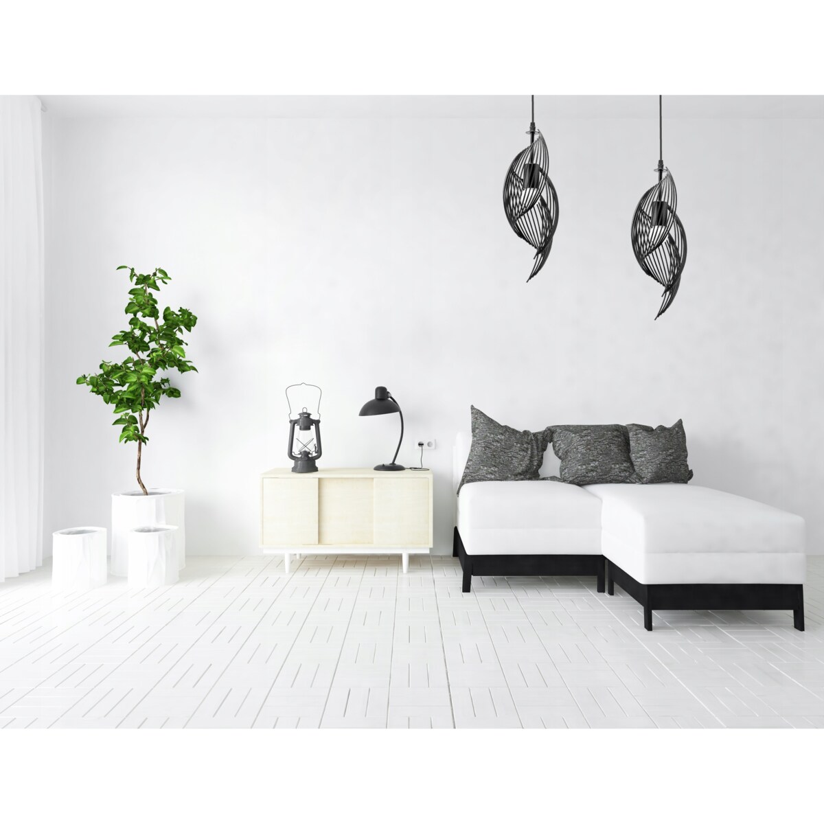 Lampa Wisząca Metalowa Industrialna Black Gold E27