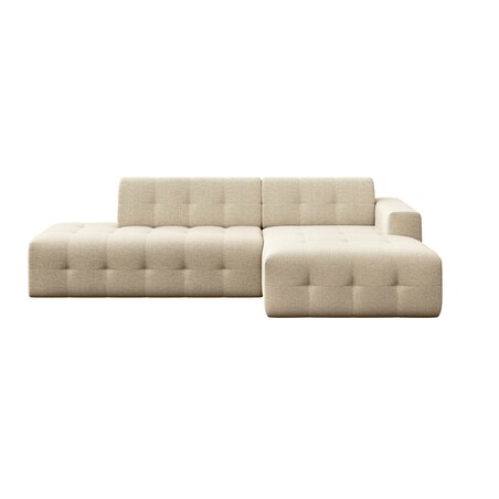 Sofa narożna prawa Tuil beżowa