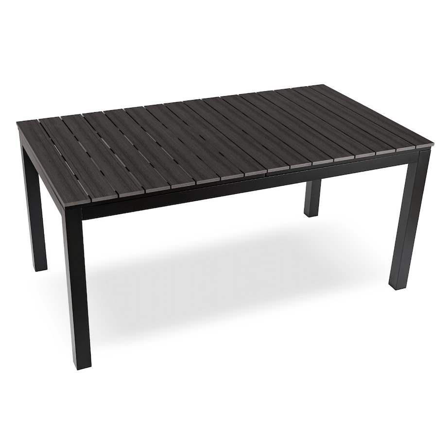 Zestaw Mebli Ogrodowych Na Taras Ogród Technorattan Czarny Popiel