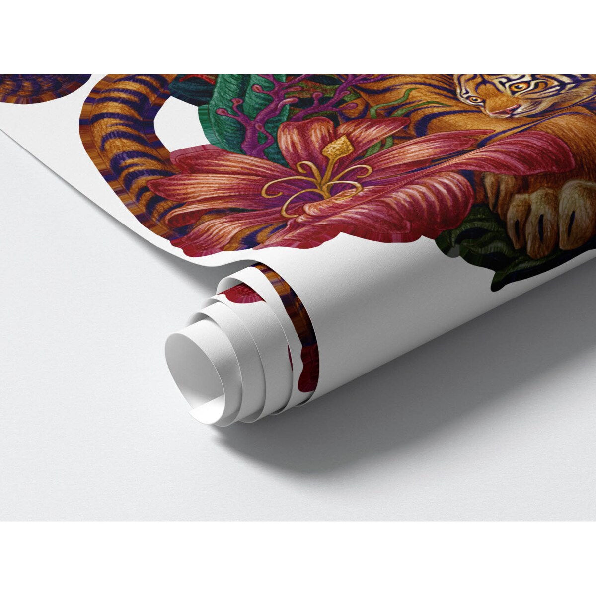 Zestaw naklejek na ścianę, Dżungla safari, 80cm