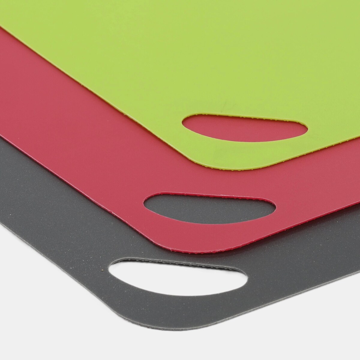 Deski do krojenia plastikowe, zestaw 3 różnych wielkości