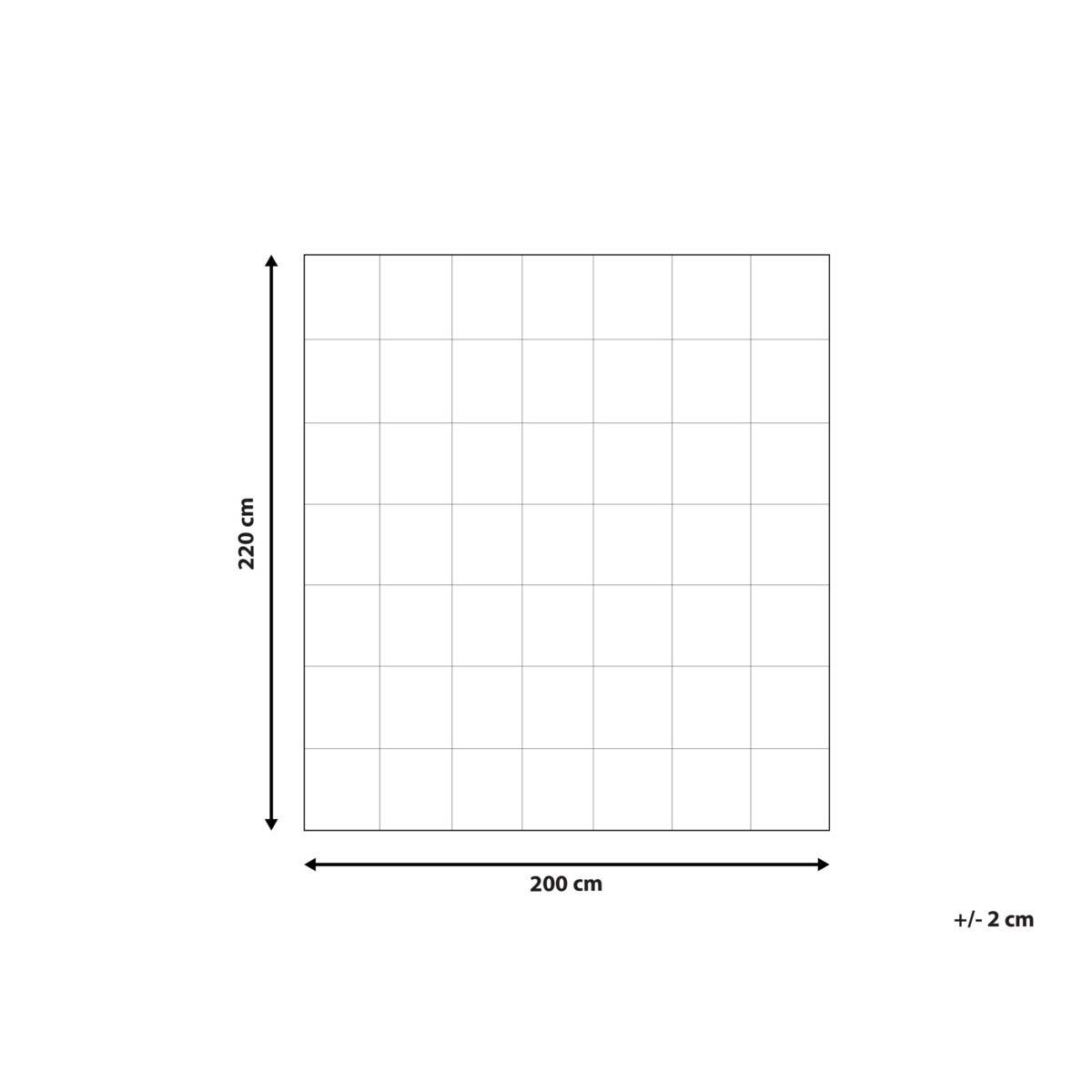 Dwuwarstwowa kołdra z mikrofibry całoroczna 200 x 220 cm NUPTSE