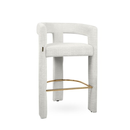 Krzesło barowe LOGAN białe