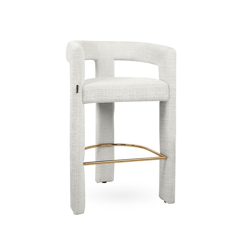 Krzesło barowe LOGAN białe