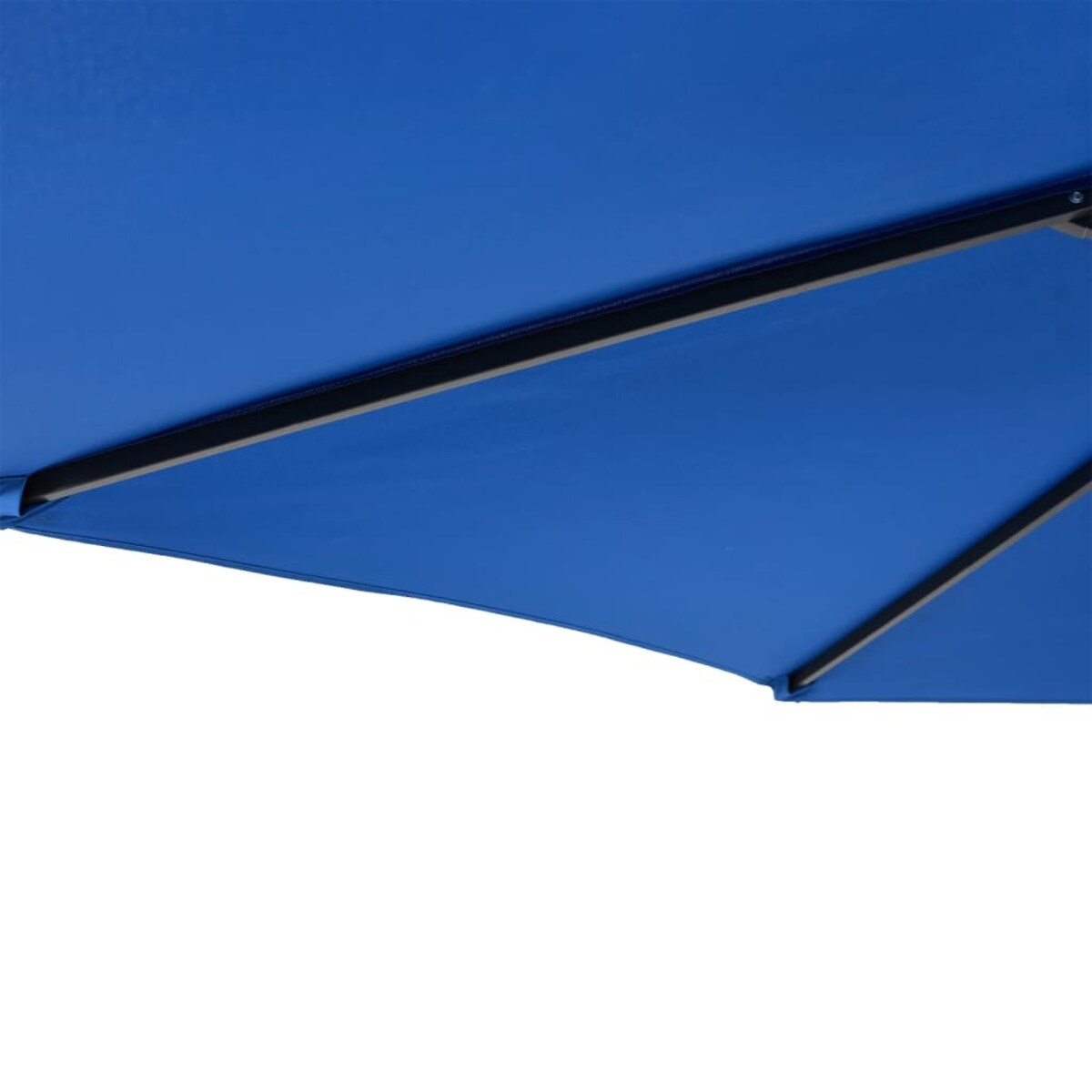 vidaXL Parasol ogrodowy na stalowym słupku, lazurowy, 225x225x212 cm