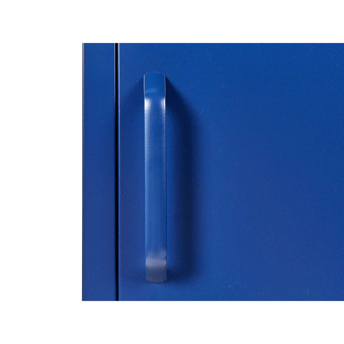 Szafka biurowa metalowa niebieska HURON