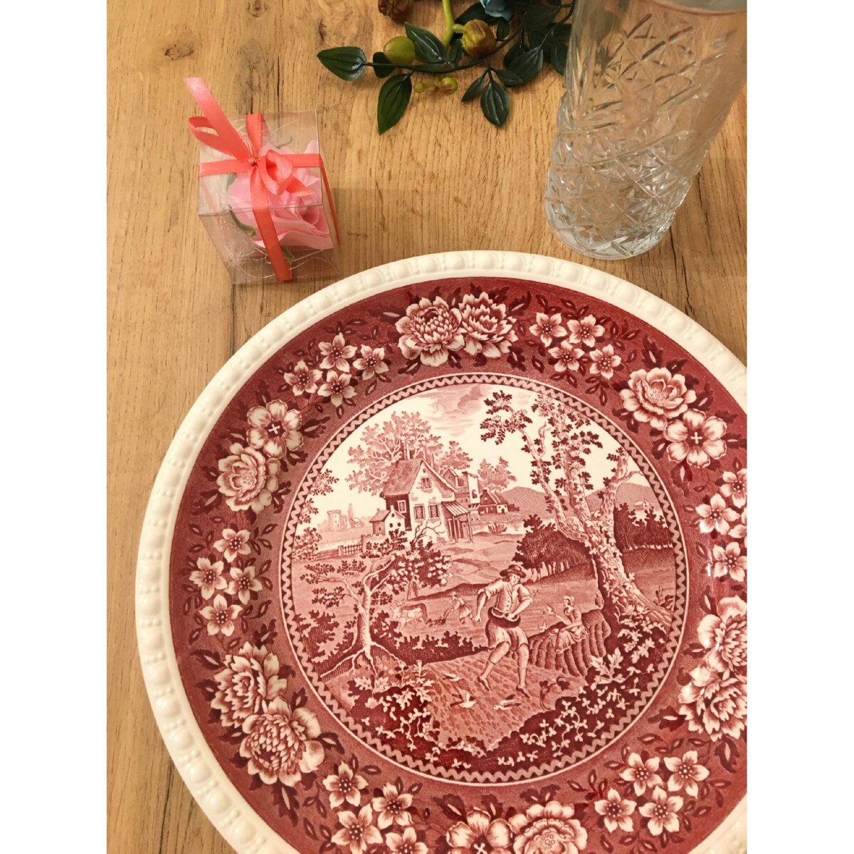 MYDLANY KWIAT box na podziękowania chrzest ślub