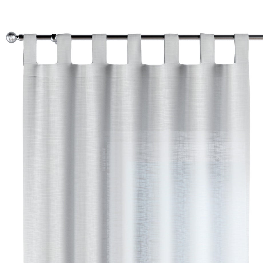 Zasłona na szelkach 1 szt. 130x260 prześwitujący ecru