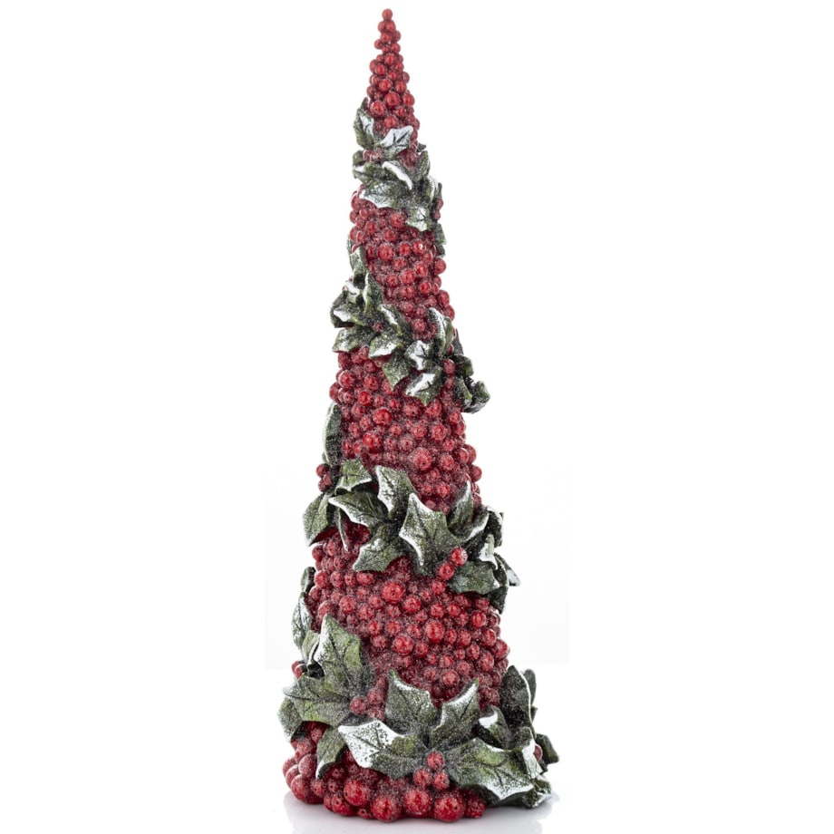 Figurka choinka 38,5x13,5x13,5 cm RIBES