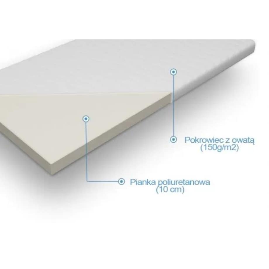 Materac LENNY 160x200 piankowy