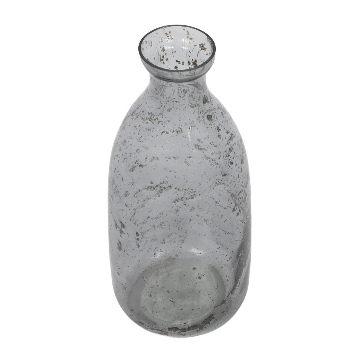 Szklana butelka nakrapiana, Ø 10 cm