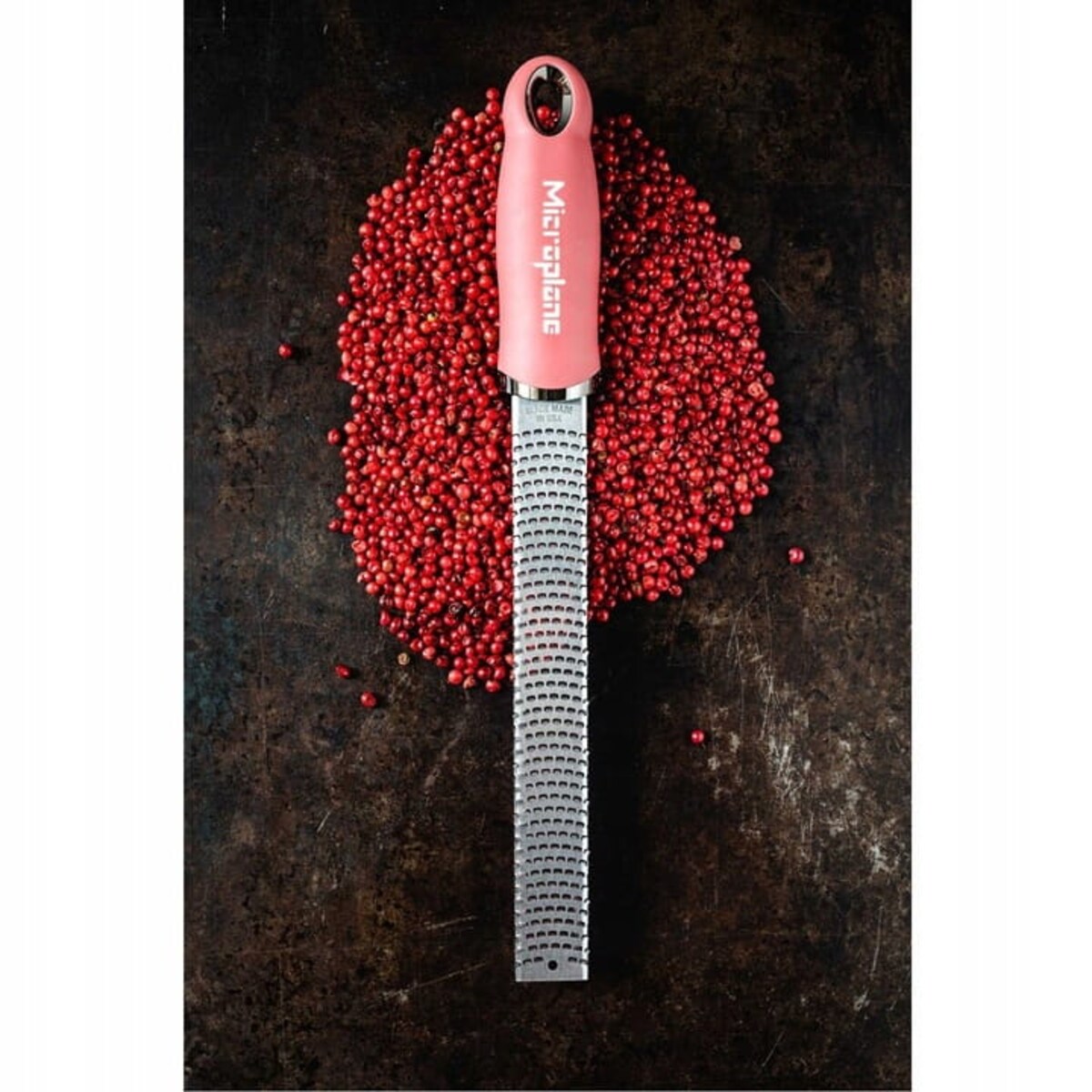 TARKA do Sera Czekolady Cytrusów Warzyw Zester Koralowy RÓŻ Microplane