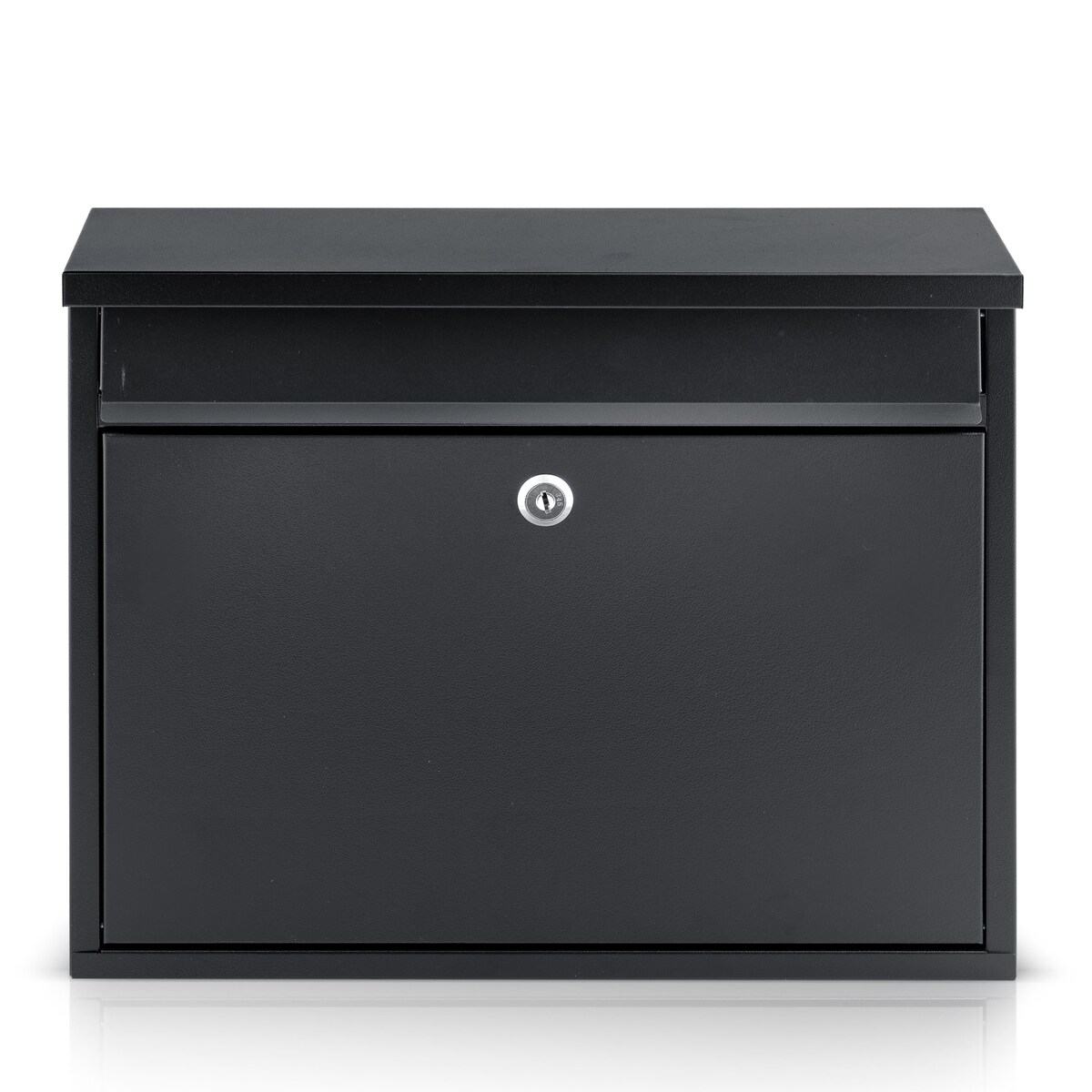 Skrzynka na listy Humberg pocztowa na bramę ogrodzenie czarna stalowa