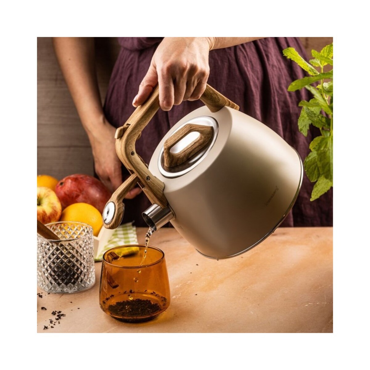 Klausberg czajnik z gwizdkiem 2,5l KB7917