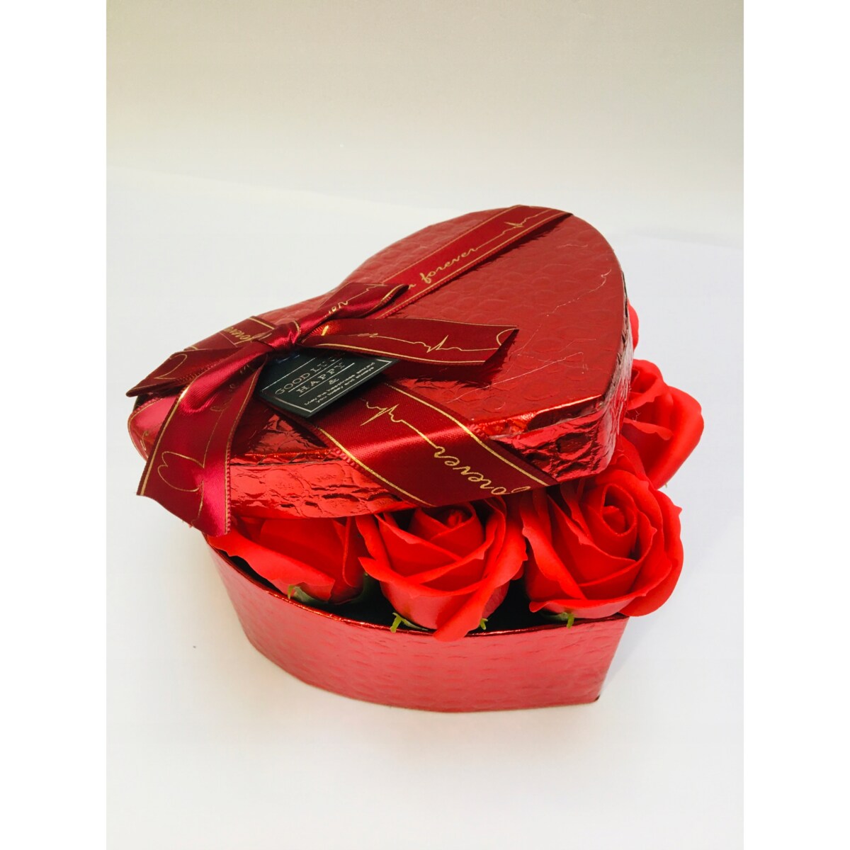 WALENTYNKI UPOMINEK dla KOBIET UKOCHANEJ flower box MYDLANE pachnące kwiaty